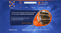 Desktop Screenshot of biplastic.ind.br